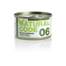 Natural Code 06 pollo e verdure 85gr